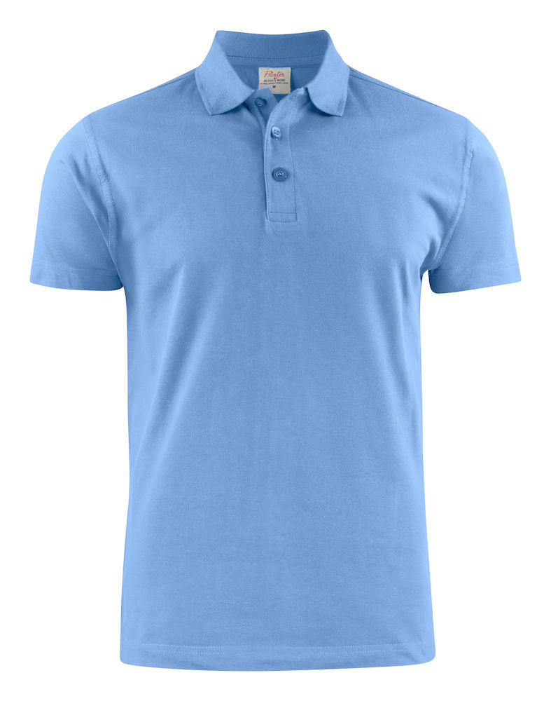 polo brodé Surf RSX - bleu pâle 