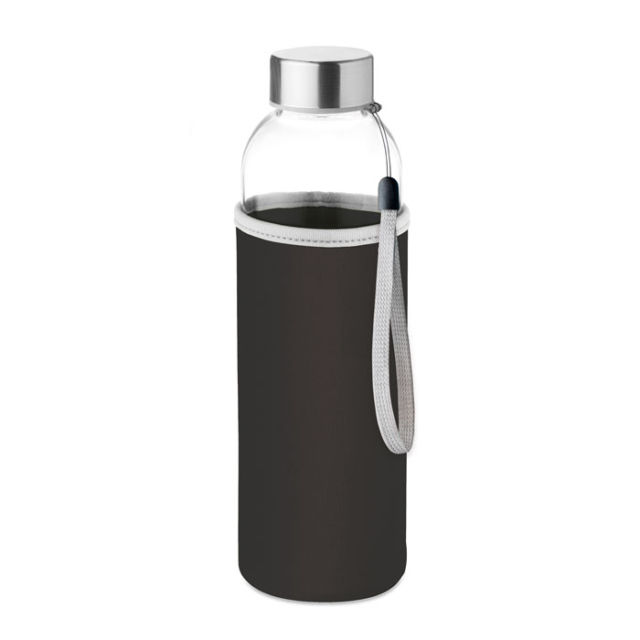 Bouteille en verre avec pochette en néoprène 500ml