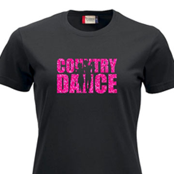 TEE SHIRT COUNTRY GLITTER