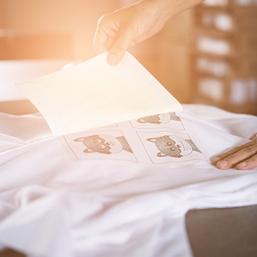 Personnalisation de textile
