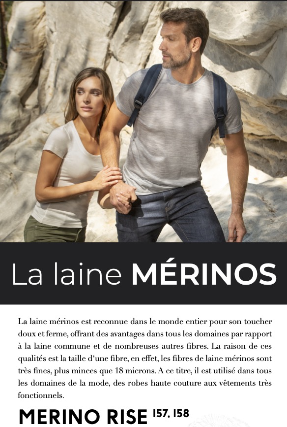 TEE SHIRT EN LAINE MERINOS