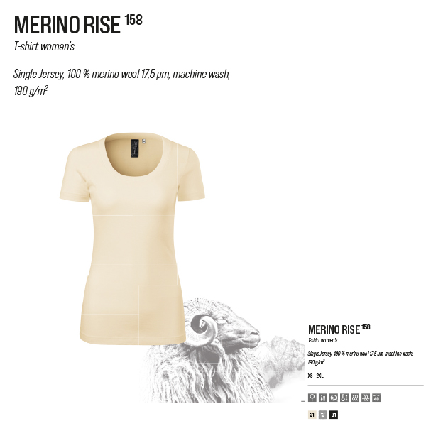 TEE SHIRT FEMME MERINOS