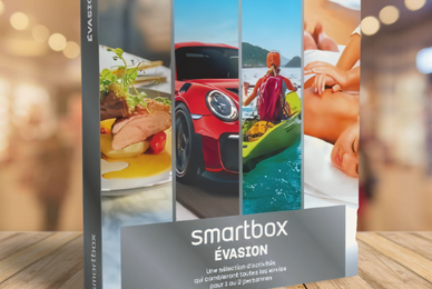 Coffret cadeau SMARTBOX Expériences Évasion