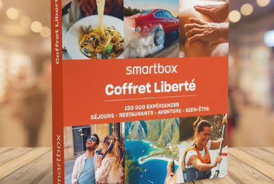 Coffret cadeau SMARTBOX Liberté