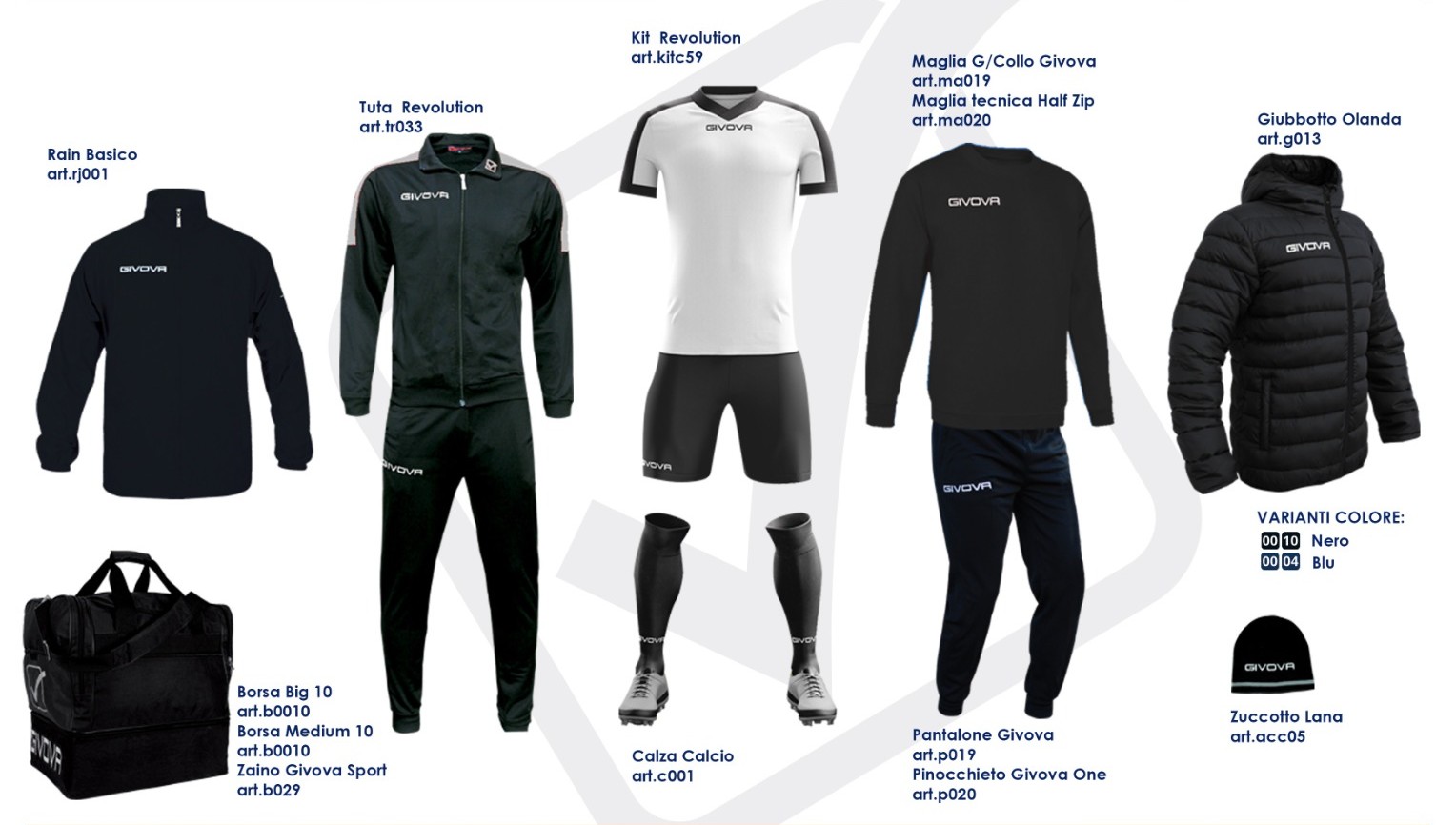 Kit d'entrainement football complet