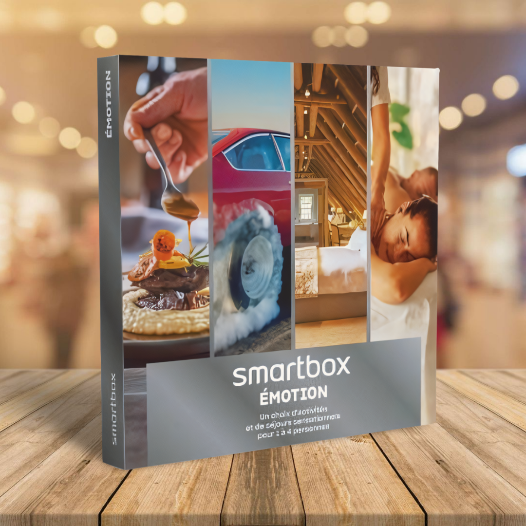 Coffret cadeau SMARTBOX Expériences Émotion
