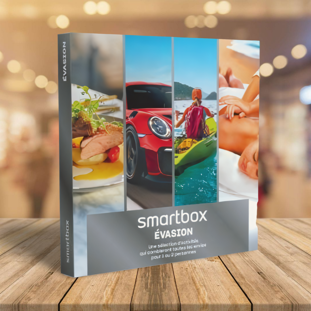 Coffret cadeau SMARTBOX Expériences Évasion