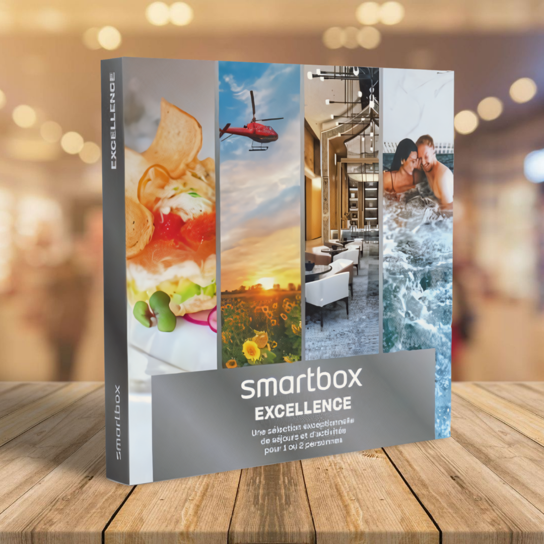 Coffret cadeau SMARTBOX Expériences Excellence