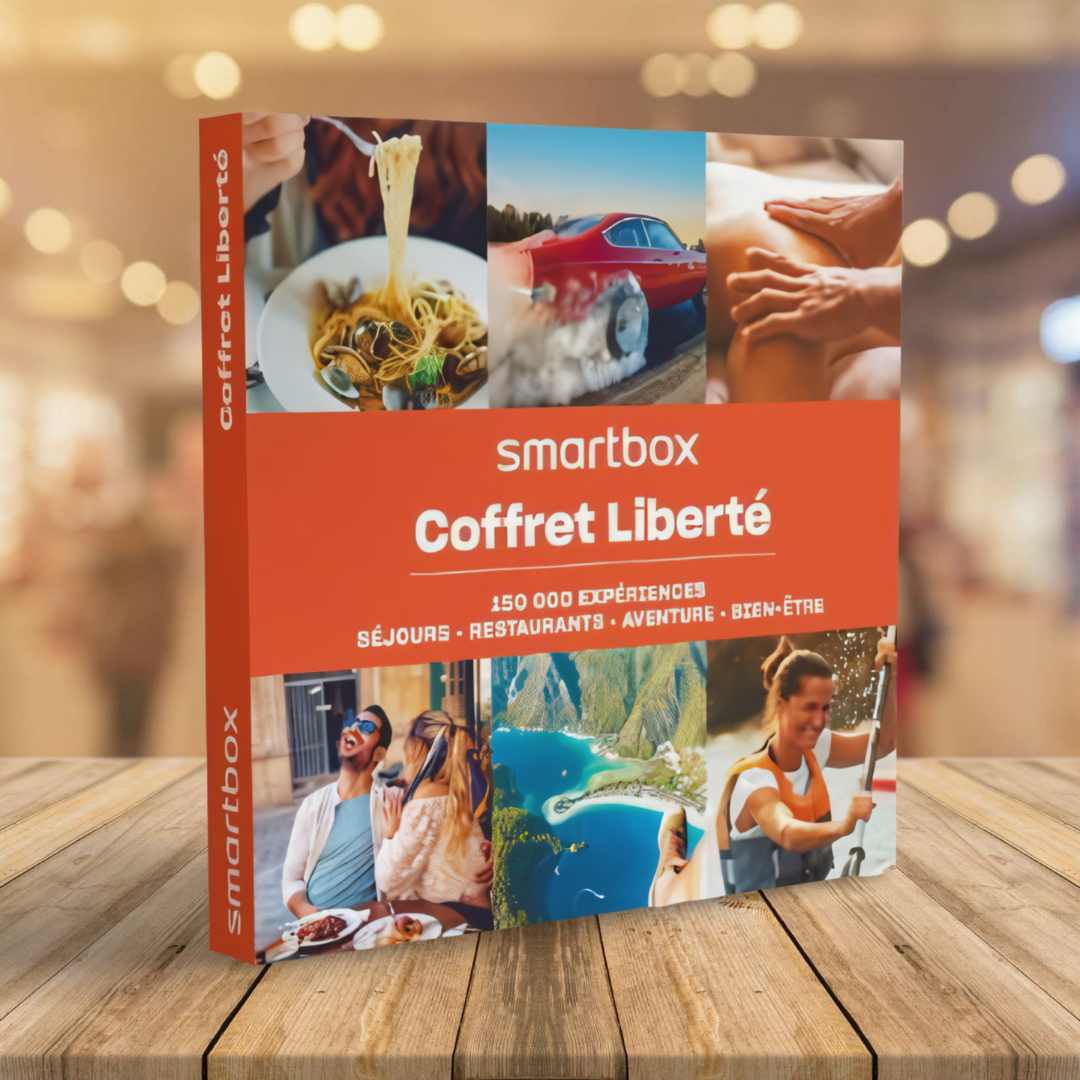 Coffret cadeau SMARTBOX Liberté
