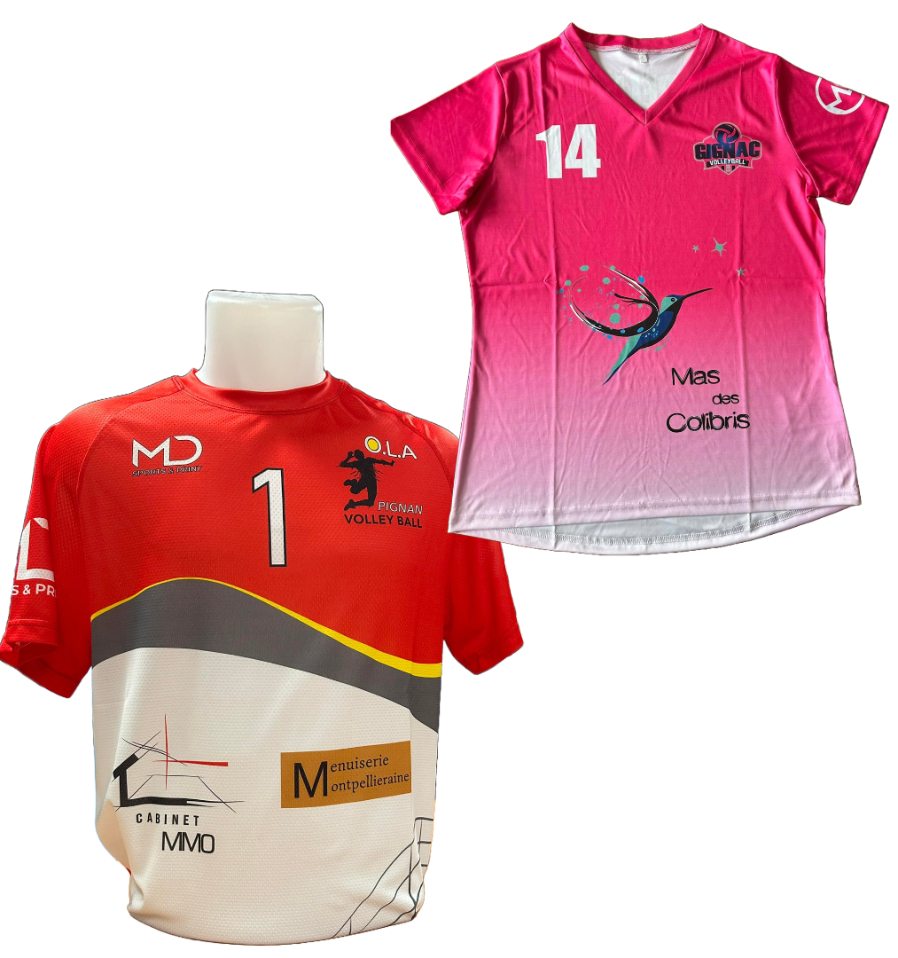 Personnalisation de tenues de sport indoor